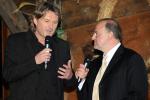 Foto: Moderatoren-Duo Lambert Dinzinger und Armin Wolf / Quelle: Volkmann