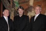 Foto: Armin Wolf, Lambert Dinzinger und Abensbergs Sportreferent Otto Kneitinger / Quelle: Volkmann