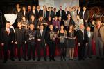 Foto: Alle geehrten Sportler und Laudatoren / Quelle: Volkmann