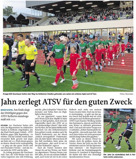 Foto: Mittelbayerische Zeitung Kelheim vom 12.09.2013