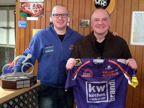 Foto: Armin Wolf mit 1. Capitano Thomas Steiner